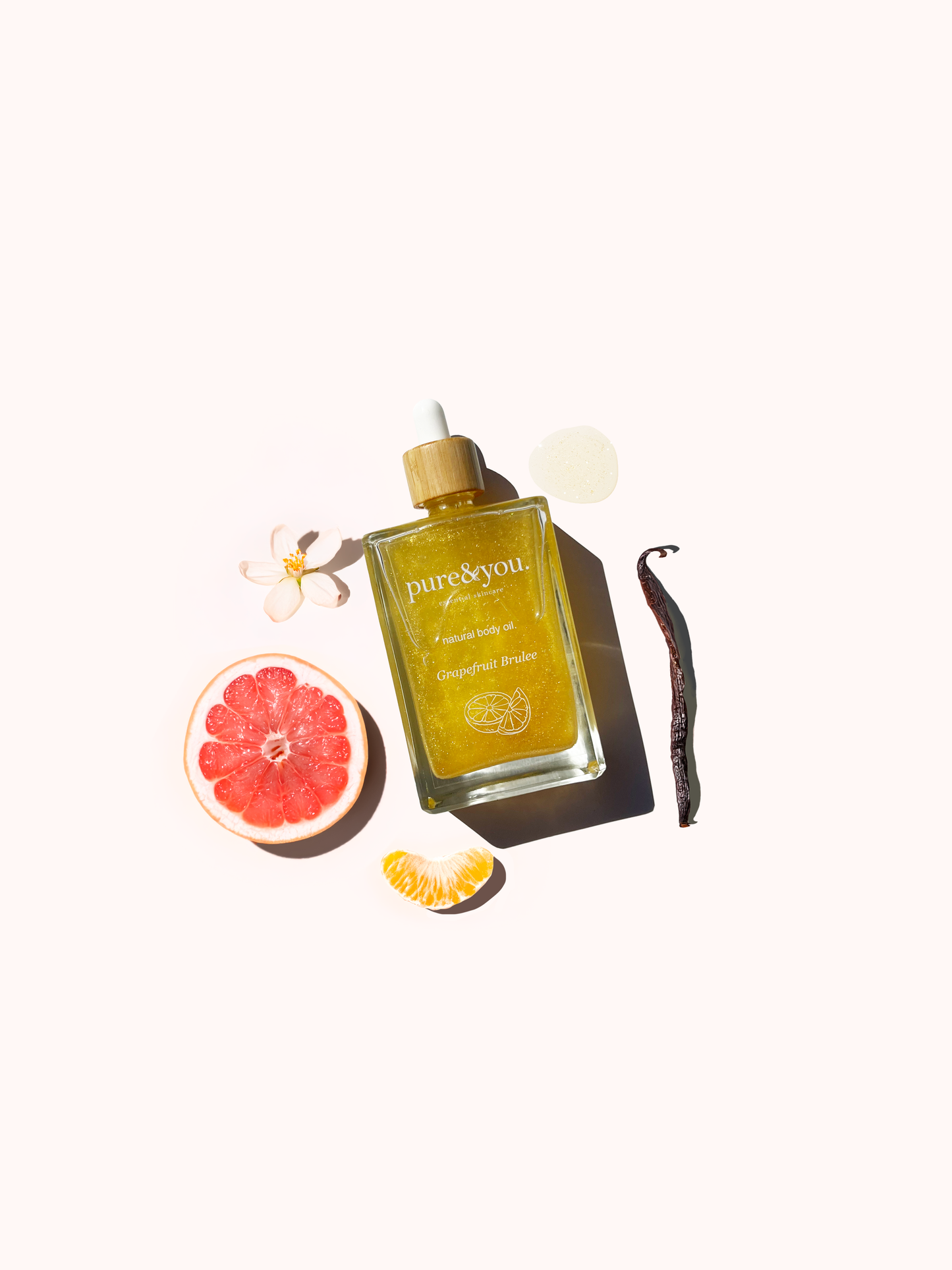 Grapefruit Brulee. Natural Body Oil.
