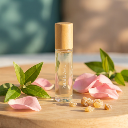 Petal & Zest. Natural Scent.