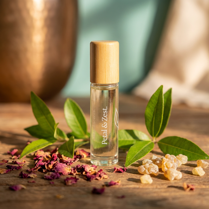 Petal & Zest. Natural Scent.