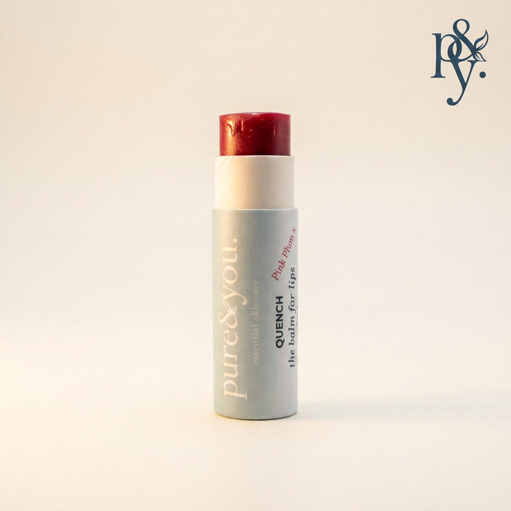 Quench. The Balm for Lips. Pink Plum x