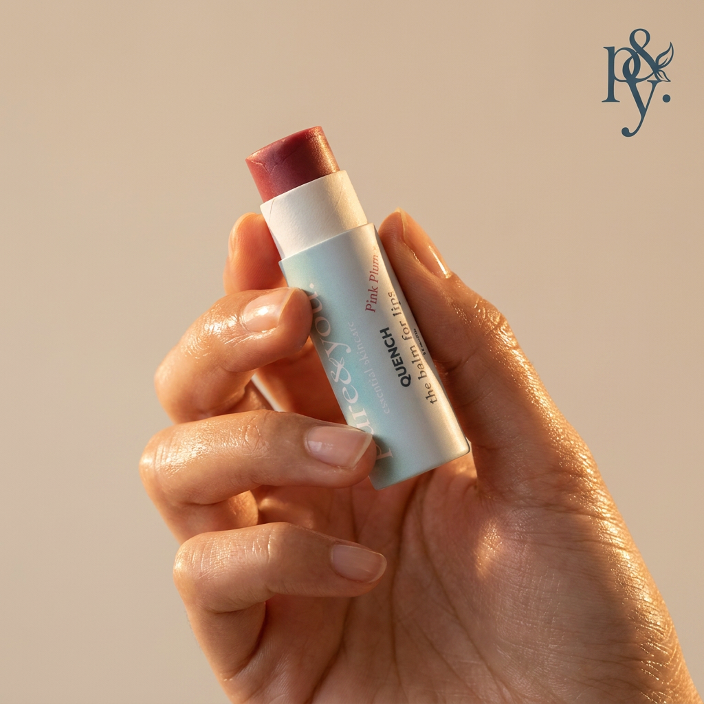 Quench. The Balm for Lips. Pink Plum x