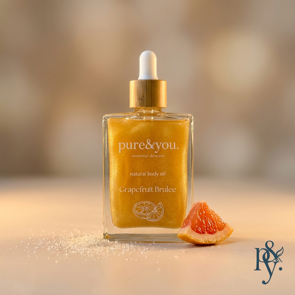 Grapefruit Brulee. Natural Body Oil.