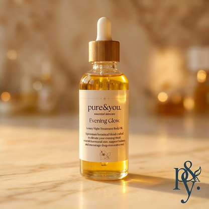Evening Glow. Restorative Night Treatment Body Oil.